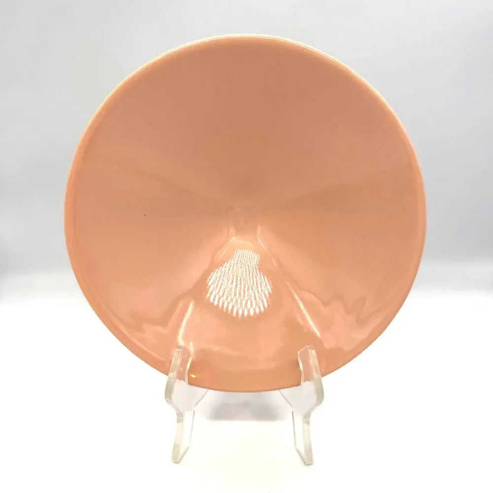 Vintage Mid Century Modern Haegar Low Profile Salmon Color 8